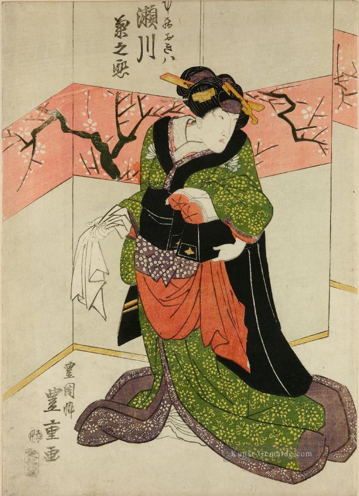 Segawa kiku no jo okiwa 1825 Utagawa Toyokuni Japanisch Ölgemälde